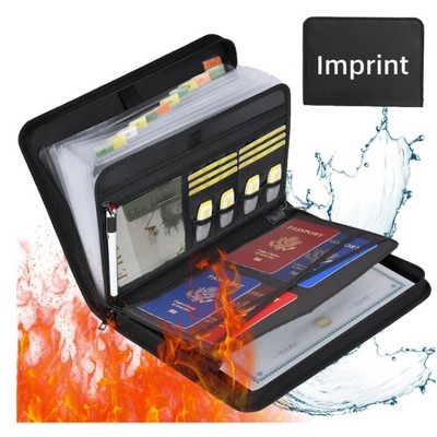 Fireproof Accordion File Folder