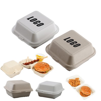 Eco Friendly Biodegradable Burger Cake Box