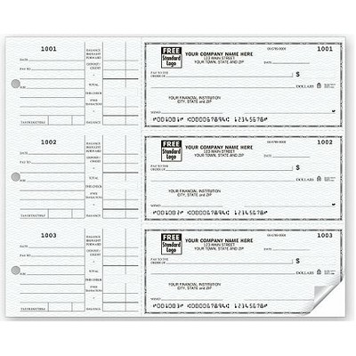 3-On-a-Page Home Accountant Deskbook Checks (1 Part)