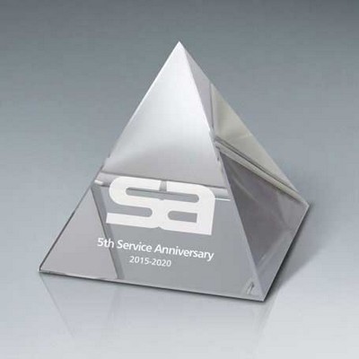 Small Optic Crystal Pyramid