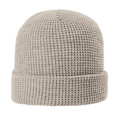 Richardson® Waffle Kit Beanie w/Cuff (Embroidered)