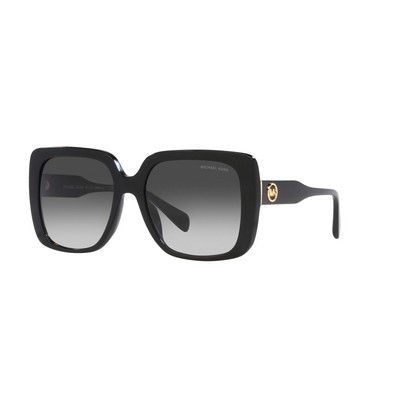 55mm Michael Kors® Mallorca Black Sunglasses