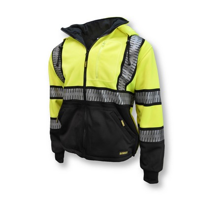 DEWALT Deluxe Zip Front Class 3 Hoodie