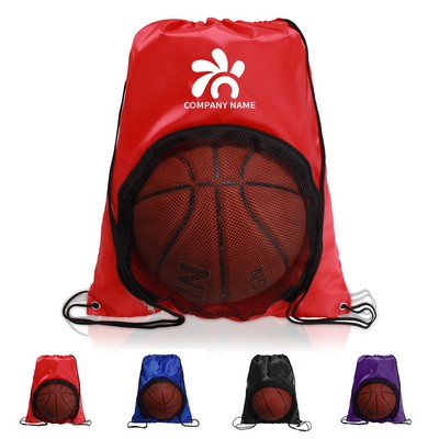 See Through Drawstring Bag for Sport Balls