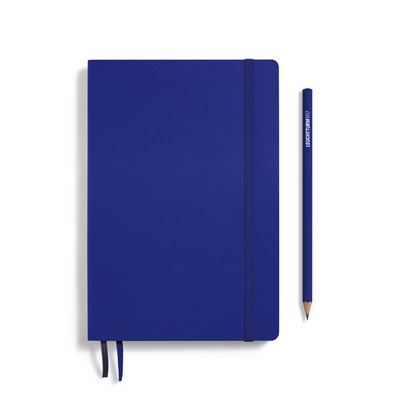 A5 Medium Hardcover Notebook - Ink, Squared Pages
