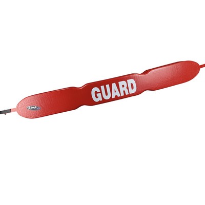 53" Cut-a-way Grip It Rescue Tube® with Mesh & GUARD Logo, Red