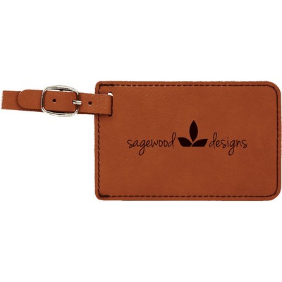 Leatherette Luggage Tag