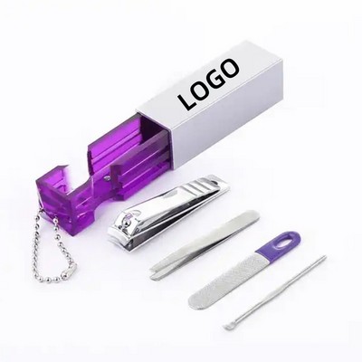 2in1 Custom Manicure Pillar Set Keychain