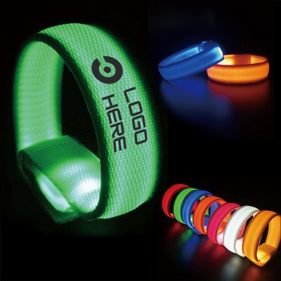 Nylon Webbing Led Light Bracelet