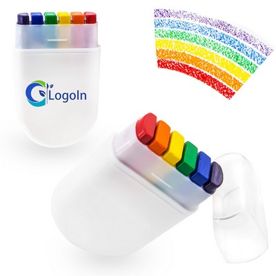 World Cup 6 Colors Pride Day Face Paint Rainbow Crayon