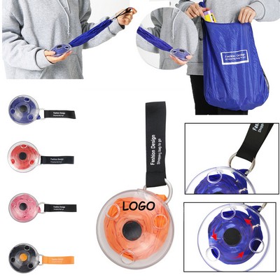 Rotating Disc Expandable Shopping Bag