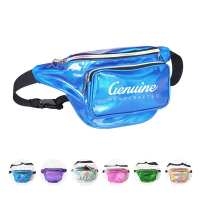 Trendy Holographic Fanny Pack