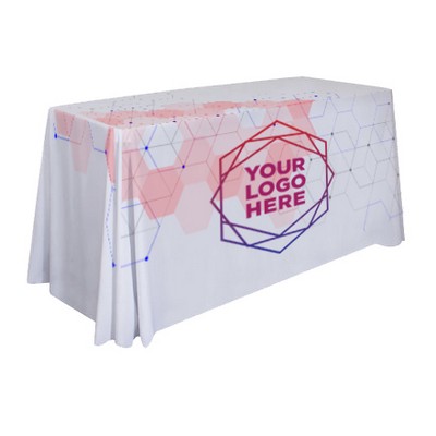 6' Wrinkle-Free Scuba Table Throw - Dye Sublimation Print