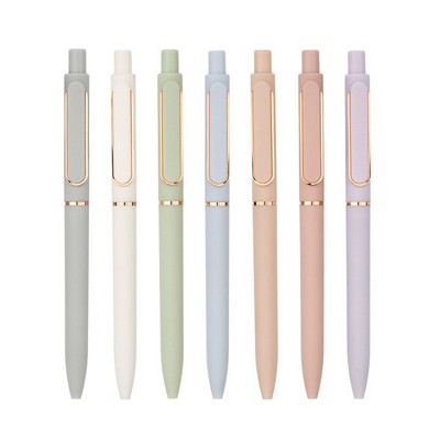 Morandi Metal Click Gel Pen