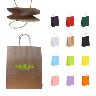 Customized Kraft Paper Tote Bag