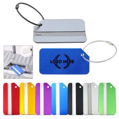 Aluminum Alloy Travel Luggage Identification Tag