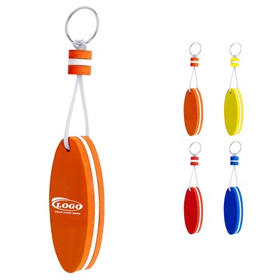 Foam Floating Key Chain Ring