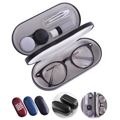 Dual-Compartment Eyewear Organizer