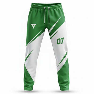 Men's Sublimated Spandex Interlock Track Pants 280GSM