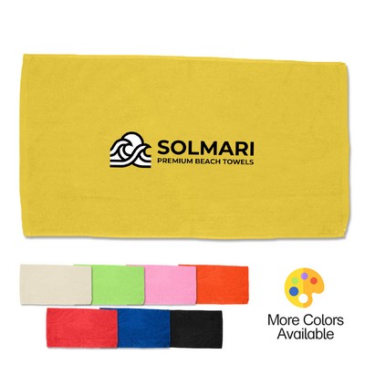 Luxury 100% Cotton Velour Beach Towel