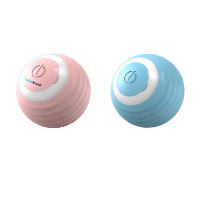 Interactive Cat Ball Toy Automatic Moving LED Light