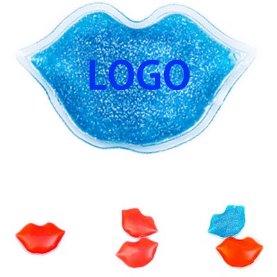 Reusable Lip Shaped Hot And Cold Gel Therapy Pack