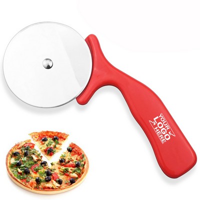 Stainless Steel Pizza Cutter w/ Plastic Handle