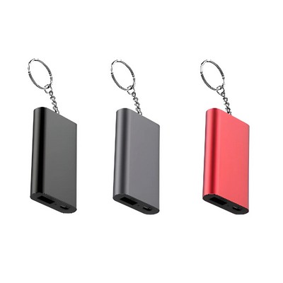 Gunmetal UL-Listed 1800 mAh Mini Portable Charger — Pocket Power Bank