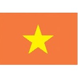 3'x5' Vietnam U.N. Nylon Outdoor Flag - Style B