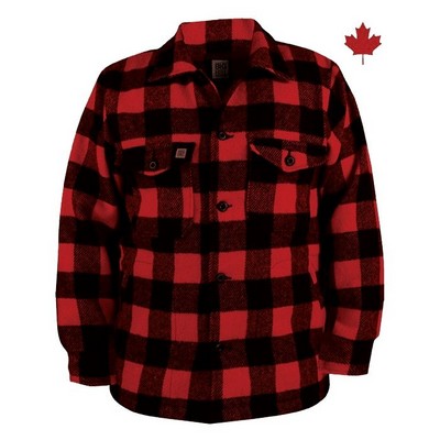 17 Oz. Plaid Wool Jacket