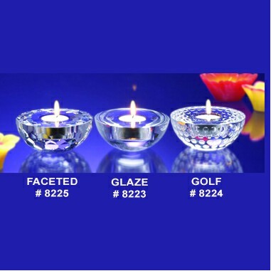 Glaze Crystal Candle Stand