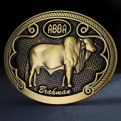 Custom Belt Buckles (3"x4" Oval)