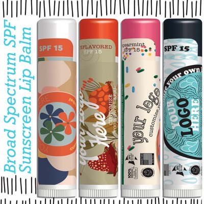 Raspberry Flavor Premium Lip Balm SPF 15