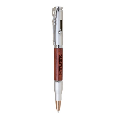 America 250 Kielder Bolt Action Wood & Brass Pen