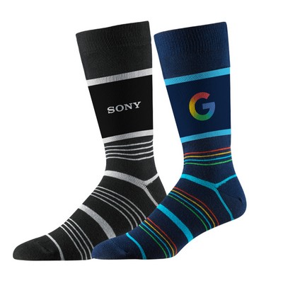 Printed Dress Sock