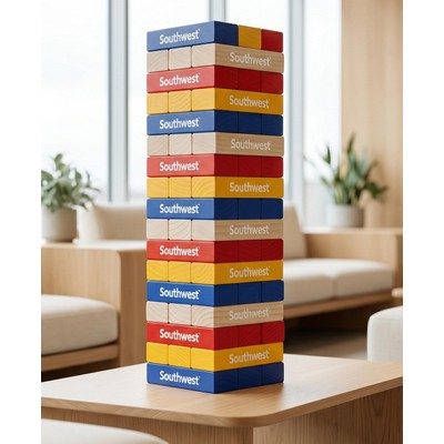 Giant Tumbling Tower with Tote Bag