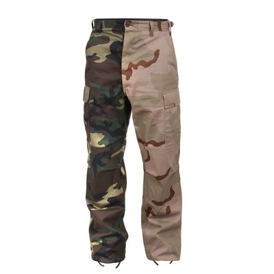 Woodland/Tri Color 2 Tone Camo BDU Pants (2X-Large)