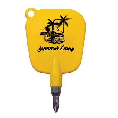 Reversible 3/16" Flat Tip - #1 Phillips Blade Screwdriver