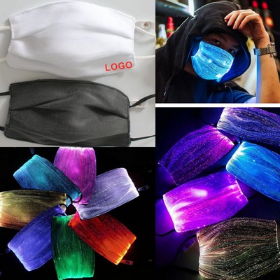 7 color Luminous Light up Dust Mask For Nightclub