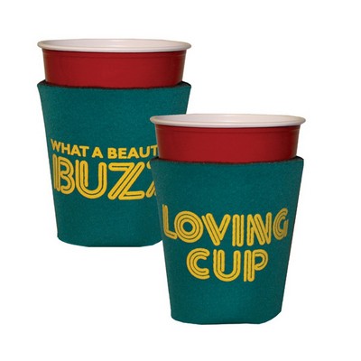 Cup Cooler-1 color silk screen-1 side