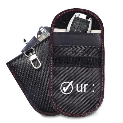 Bag for Key Fob ( 1 Piece ) , Car RFID Signal Blocking, Anti-Theft Pouch, Anti-Hacking Case Blocker