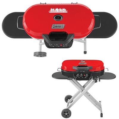 Coleman® RoadTrip® 285 Portable Stand-Up Propane Grill - red