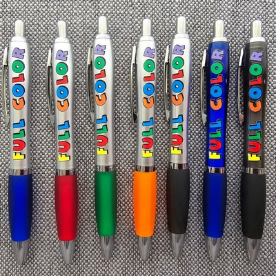 Retractable Ballpoint Pen Printed up to 4 Colors 1 Side "Priority Mail Included"