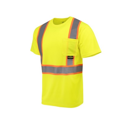 Radians® Class 2 Mesh Short Sleeve T-Shirt with Contrast Trim