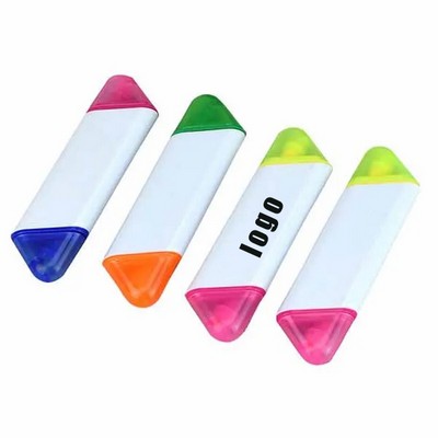 Double-Headed Dual Tip Highlighter Marker Pen Set