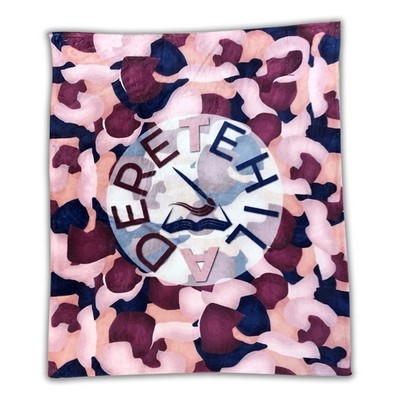 Sublimated Silk Touch Blanket (50" X 60") 300 Gsm
