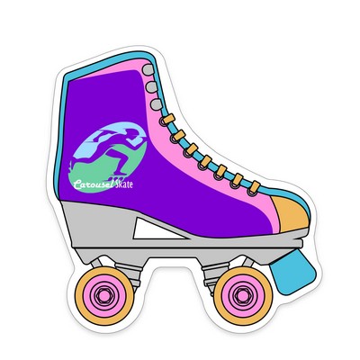 Roller Skate Shaped NoteKeeper™ Magnet 20 Mil