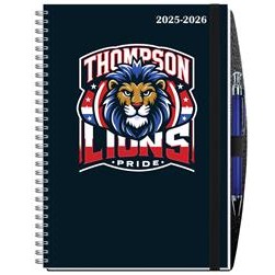 Gloss Cover Academic Journal Planner w/Pen