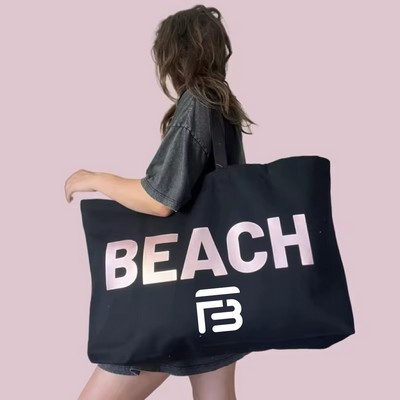 Organic Linen Custom Tote Bag
