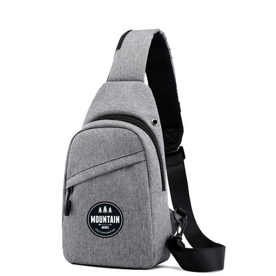 Polyester Crossbody Sling Bag